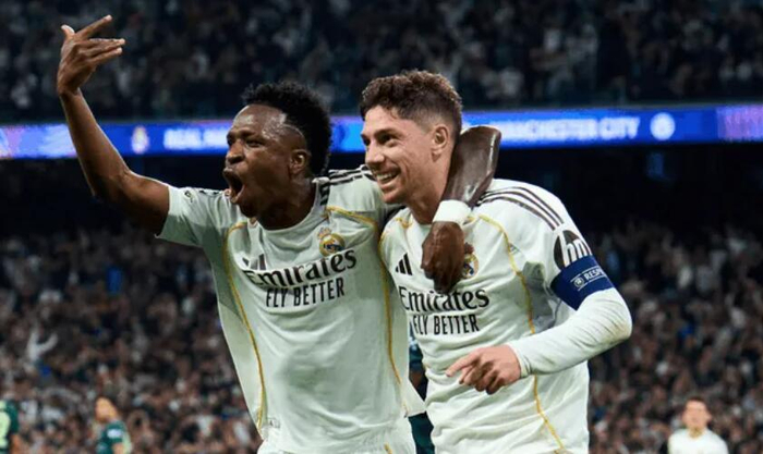 FB体育入口-维尼修斯欧冠助攻追平C罗，并列皇马欧冠助攻王|曼城|巴西|克里斯蒂亚诺·罗纳尔多|皇家马德里|维尼修斯-西尔维斯特雷_新浪体育_新浪新闻